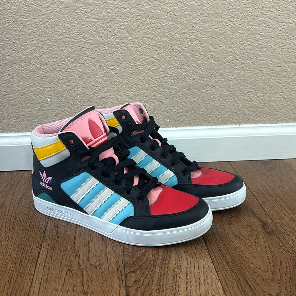 Adidas high top sneakers